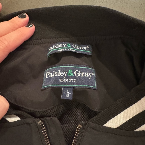 Raglan Zip Track Jacket - slim - Black Army Camo Butterfly size L - Picture 4 of 5